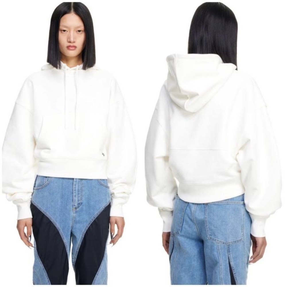 Mugler H&M Batwing-Sleeved Hoodie